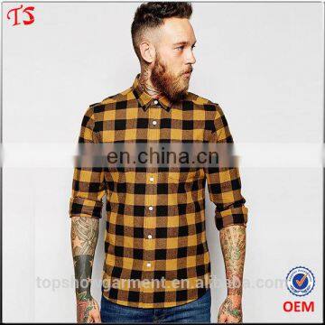 China imports clothing designer check shirts for men