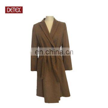 Chinese Manufacturer Women Long Winter Warm Slim Wool Coat