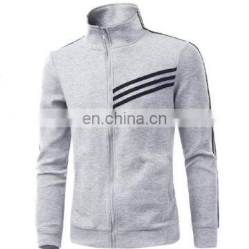 Wholesale 2017 Mens Slim Fit Zip Up Jumper Sweatshirt Jacket Tracksuit Top photo-4