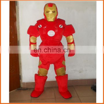 Hot sale adult ironMan mascot costume, mascot costumes for adult