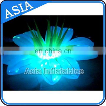 Giant Outdoor Decoration Inflatable Flower led light for wedding