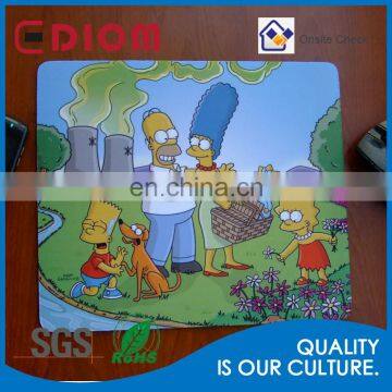 High Quality Hot Sale Promo Rubber Table Mat Sublimation Printing Pad Mouse
