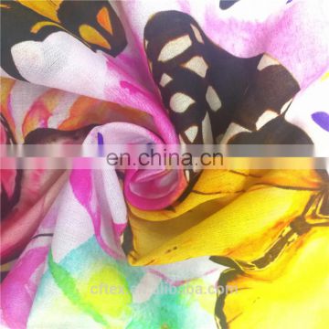 2017 Spring Season 40s Cotton Voile Printed Fabrics