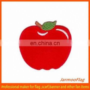 cheap colorful logo mini embroidery badge