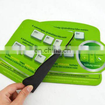 Customized Die Cut Shape Printed Non-slip Mouse Mat Pvc photo-6
