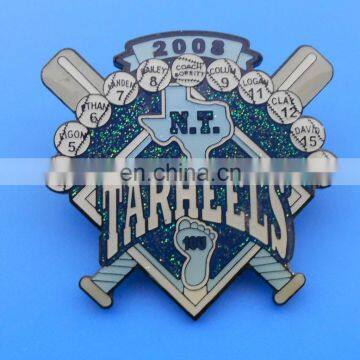 Tarheels softball sports pin