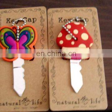 Hot selling good quality pvc custom key shell