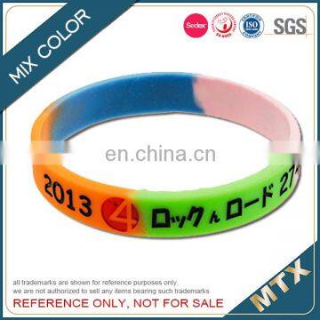 Mix Colors Silicon Wristband Bracelet Supplier photo-4