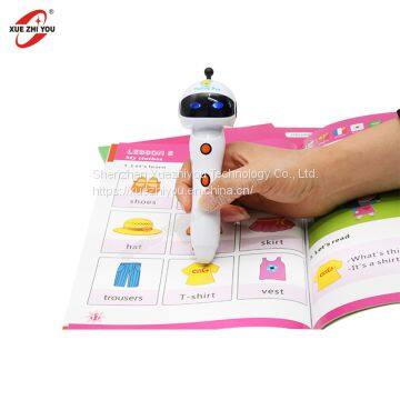 Children English Talking Pen Sound Books Multi-functional Reading Pen Preschool Learning English French Arabic Audio Pen