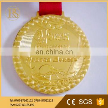 gold round medal