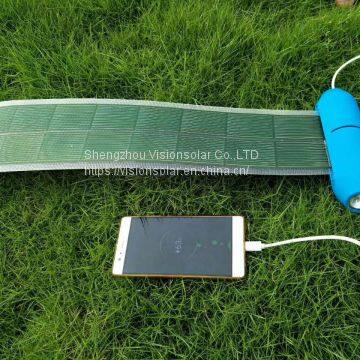 5WHigh power flexible reel solar power supply.