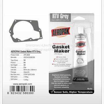 AEROPAK 85g Grey Hi-Temp RTV Gasket Maker