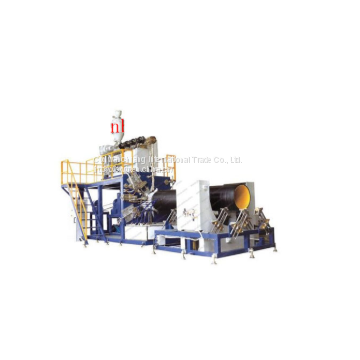 HDPE LARGE-DIAMETER STEEL WINDING PIPE EXTRUSION LINE