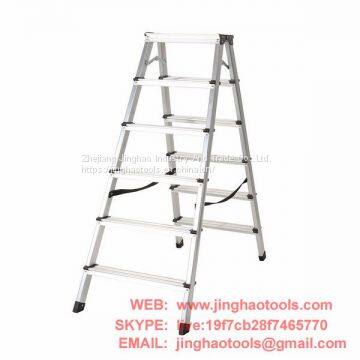 Aluminum Double Sided Ladder 6 Steps photo-2