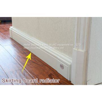 Aluminum Alloy Ultra-Thin Hot Water Skirting Boards Radiator