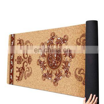 High quality 100% natural suede rubber yoga mat