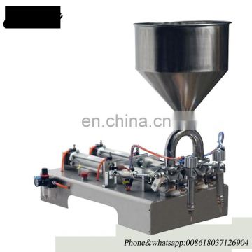 semi automatic salad dressing filling machine with different filling range