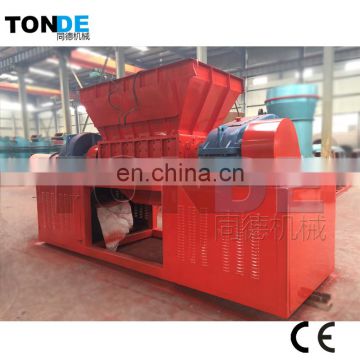 Multifunction aluminum shredder double shaft shredder