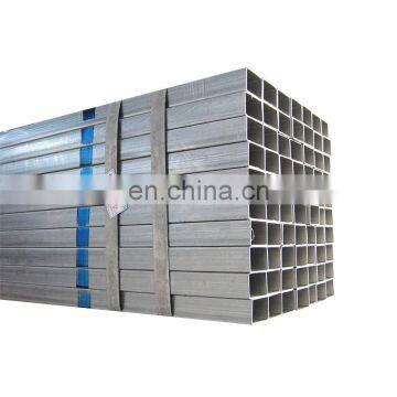 pre galvanized rectangular tube