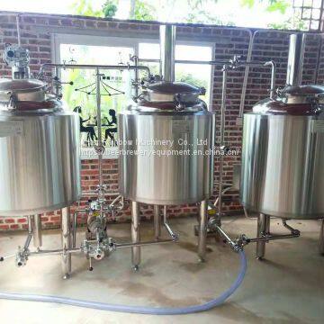 200l hotel brewing equipment, beer machine for pub brewing