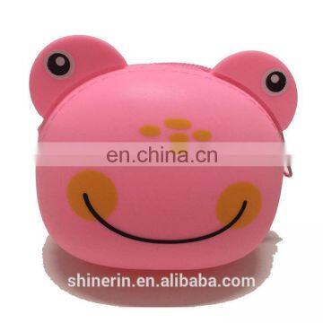 Fashion Girls Clutch Coin Bag Promotion Kawaii Animal Cartoon Silicone Wallet Purse photo-2