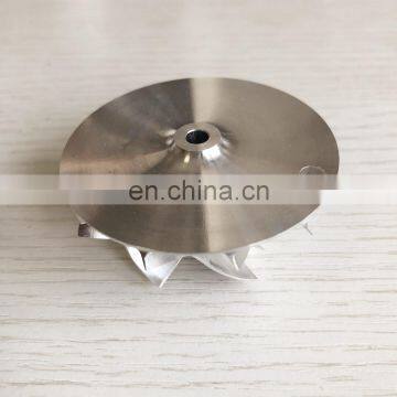 K04 5306-123-2035 41.65/56.8mm 6+6 Blades High Performance Turbocharger Milling/aluminum 2618 /billet Compressor Wheel