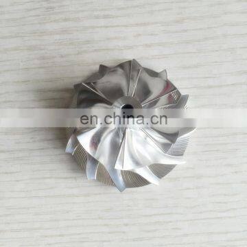 K04 5304-123-2209 37.84/50.96mm 6+6 Blades High Performance Aluminum 2618/millining/billet Compressor Wheel for 5303-988-0099 photo-6