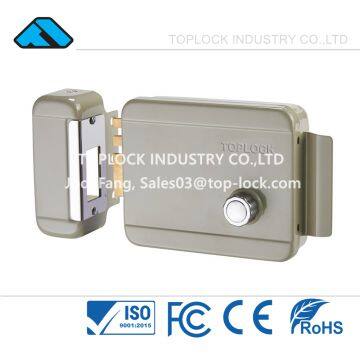 Electric Door Lock 12V Rim Lock for Left Open Door photo-3