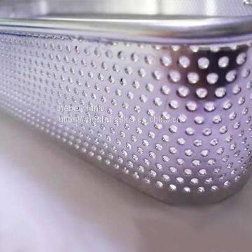 Punching SS Wire Mesh Basket