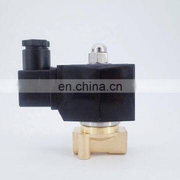 GOGO AC220V 24V DC 12V DC 2 way brass solenoid valve vacuum -1bar to 1bar 1/4 inch normally close vacuum pump solenoid valve