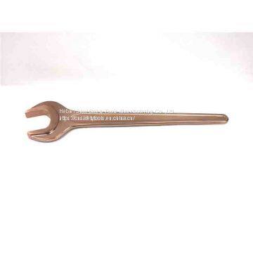 Non Sparking Tools Anti Explosion Wrench Single Open End Be-cu Alloy 46mm