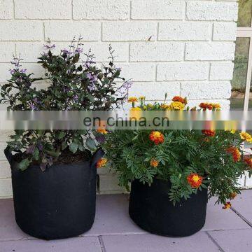 Felt Planter Grow Bag White and Black photo-5