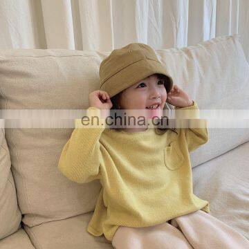 6411 Cross-border Direct Supply Hot Sale Spring Fashion Long Sleeve Girl t Shirt