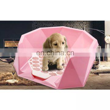 Large Plastic Dog Pet Bedpan Prevent spatter Dog Bedpan Antibacterial deodorant Pet Bedpan Dog toilet