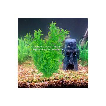 Fish Tank Plastic Plants: Oplismenus Compositus