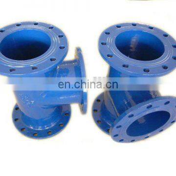 PVC all flange tee