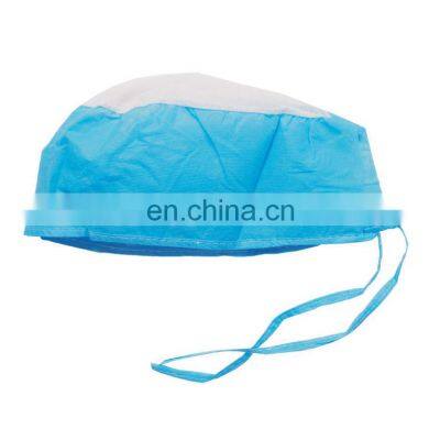 Wholesale Disposable Nonwoven Surgical Doctor Surgeon Items Caps For Hospital And Food Industry photo-2