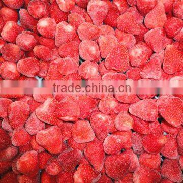 iqf frozen fruit organic strawberry