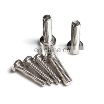 Quick delivery stainless steel 304 316 GB818 phillip pan head machine screw DIN7981