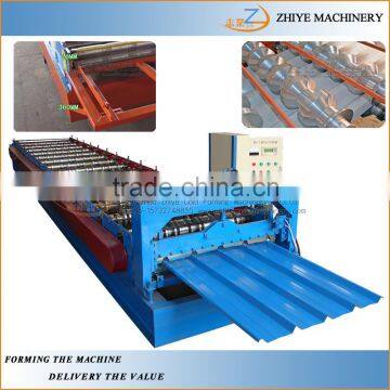 Clip Locked Zinc Coated Metal Panel &Roofing Sheets Cold Formin Machine