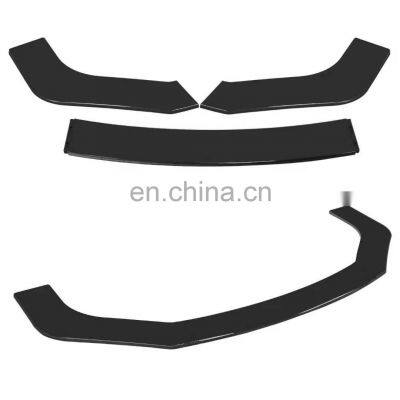 2021 New Other Exterior Accessories Universal Car Front Bumper Splitter Lip Diffuser  universal front bumper lip Splitter