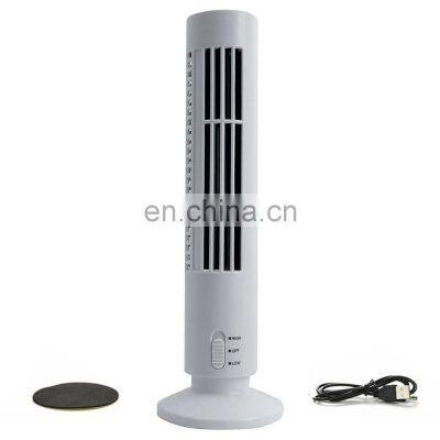 Mini White Portable USB Cooling Air Conditioner Tower Desk fan