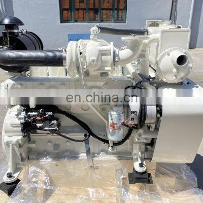 110KW/2200rpm Turbocharded Water Cooling 6BT5.9-M Marine Diesel Engine