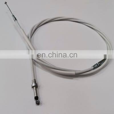 Custom Made Water Resistant Motor Body SystemBAJAJ205 White Motorcycle Clutch Cable For Haojue