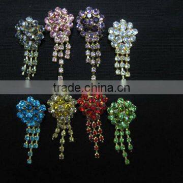 CB068 hot sale beautiful brooches Chain muslim scarf pins