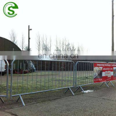 temporary interlocking steel barriers bicycle barricades wholesale factory