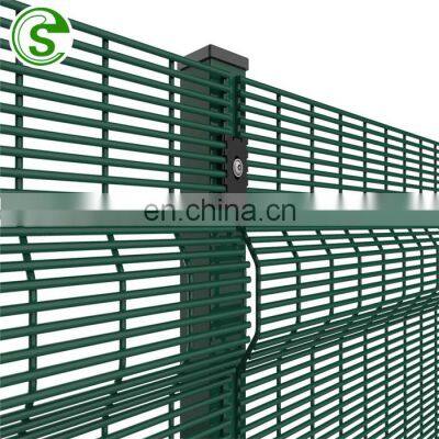 South Africa hot sale market hot dipped galvanized security ClearVu fence