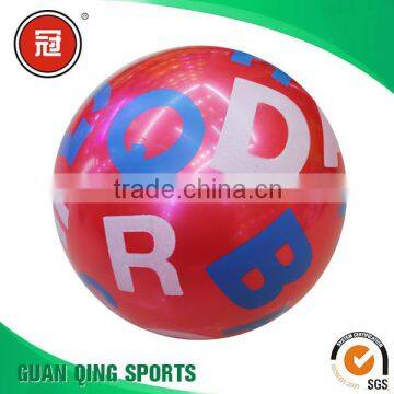 Small Kid Toys PVC Number Printed Beach PVC Ball