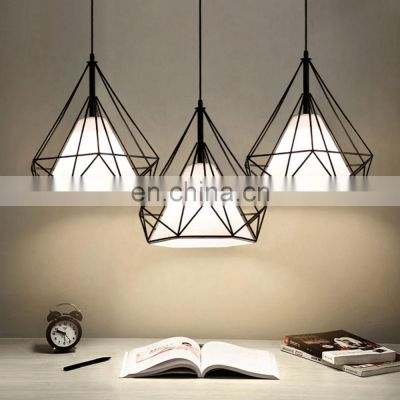 Nordic Modern Brief Iron Pendant Light E27 Home Decorative Lighting Fixture