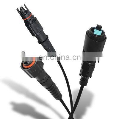 QSFP+ to SFP+ OS2 OM3 OM4 MPO MTP Fiber Optic Fanout Cable photo-5